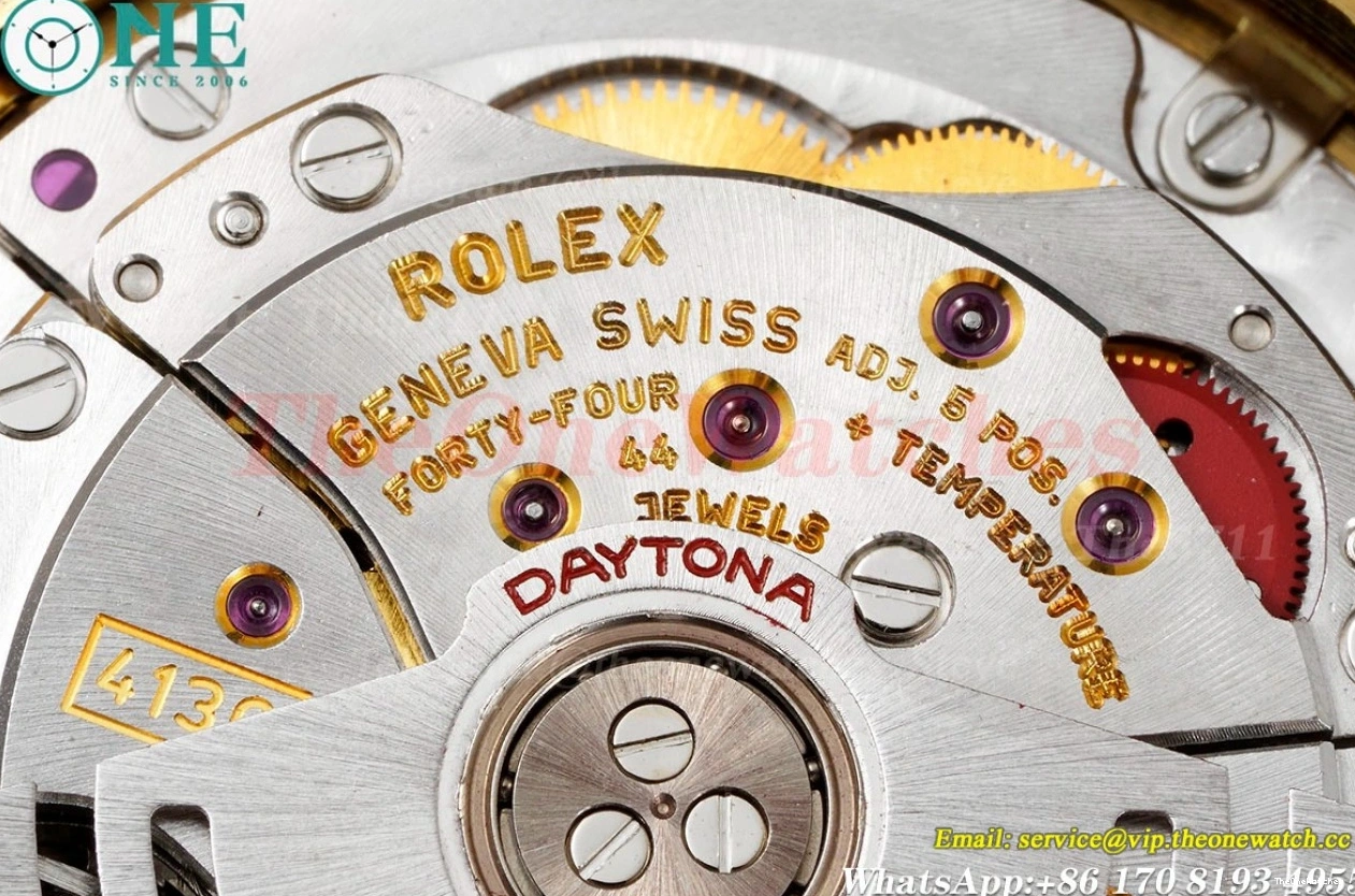 Paul RU YG 40MM Clean 116518 Newman Daytona DD4130 0519